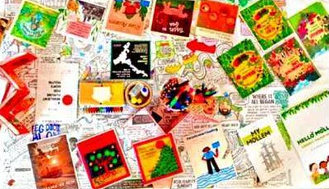 The Amchem Mollem Zines table
