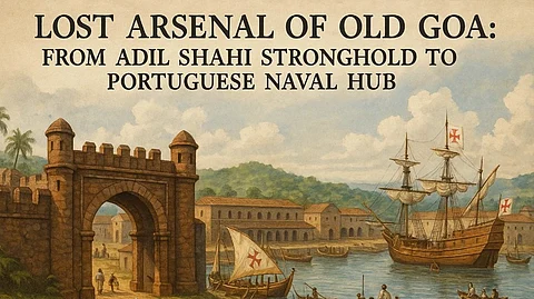 Goa History: Lost Arsenal of Old Goa; From Adil Shahi Stronghold to Portuguese Naval Hub