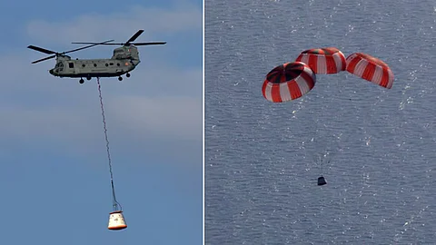 ISRO Successfully Conducts First Integrated Air Drop Test for Gaganyaan Mission