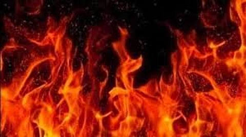 House Fire in Amona, Quepem Caused by Suspected Short Circuit, No Injuries Reported