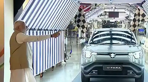 Maruti Suzuki e-Vitara Launched by PM Under ‘Make for World’ Push