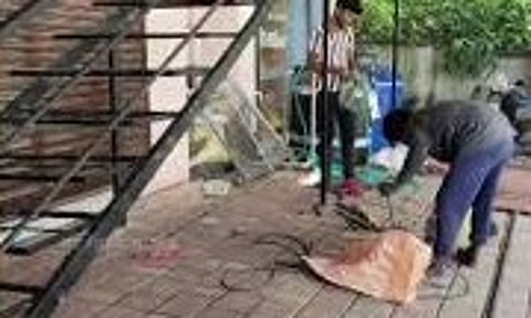 Concerns raised over illegal staircase in Shirvodem, Margao