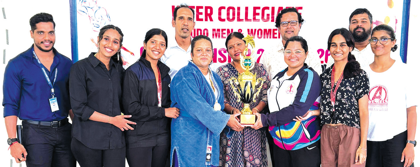 V M Salgaocar College of Law, Shree Damodar
College win GU Inter-Collegiate Judo C’ships