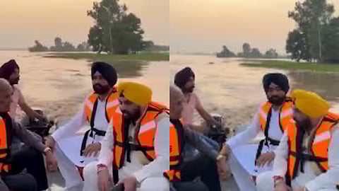 Punjab Ministers Chat About Foreign Trips and Goa Cruises During Flood Inspection, Spark Outrage