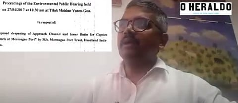 2017 Vasco MLA was against coal, now he’s supporting coal: Activist Sherlekar