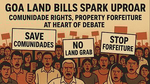 Goa Land Bills Spark Uproar: Comunidade Rights, Property Forfeiture at Heart of Debate
