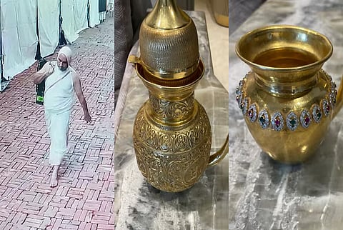 INR 1 Crore Kalash Stolen Amid Chaos at Delhi Jain Ceremony – CCTV Captures Thief in Action!