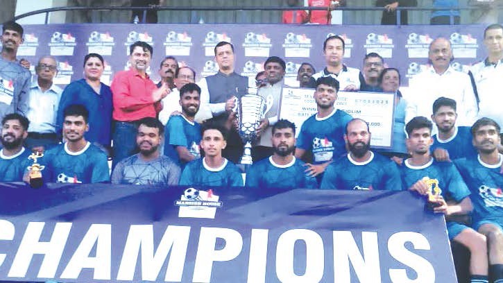 FC Siolim Crowned Champions of Mansion House Inter-Village Football Tournament After Penalty Shootout Win Over Curtorim Gymkhana