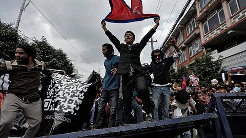 Gen-Z Protest: Protesters Attack PM Oli, President Paudel Residences in Nepal