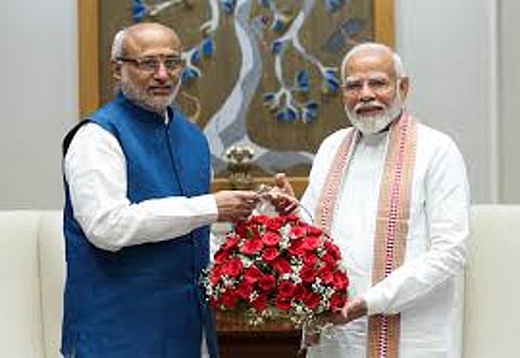 CP Radhakrishnan Elected as India’s 15th Vice President, Defeats Justice Sudershan Reddy