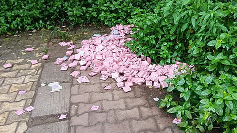 Hundreds of Condom Boxes Dumped at Panjim’s Patto Footbridge Spark Public Health Concerns