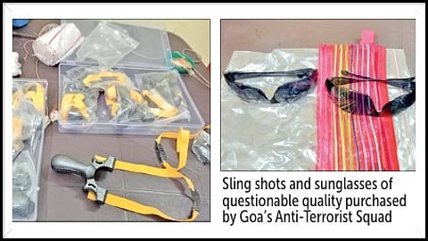 Goa ATS Slammed for Buying ₹1,800 Slingshots Worth ₹249; Procurement Sparks Mockery and Political Outcry