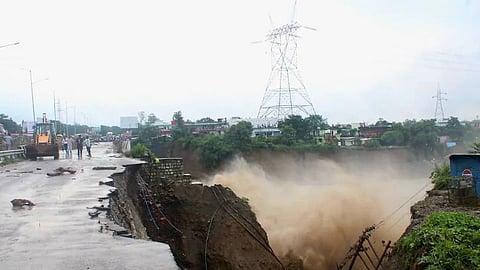 Heavy Rains Wreak Havoc in Uttarakhand and Himachal: 18 Dead, Roads and Bridges Washed Away