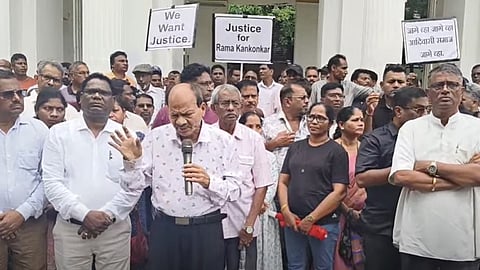 Citizens Rally in Panjim Demanding Justice for Rama Kankonkar Assault