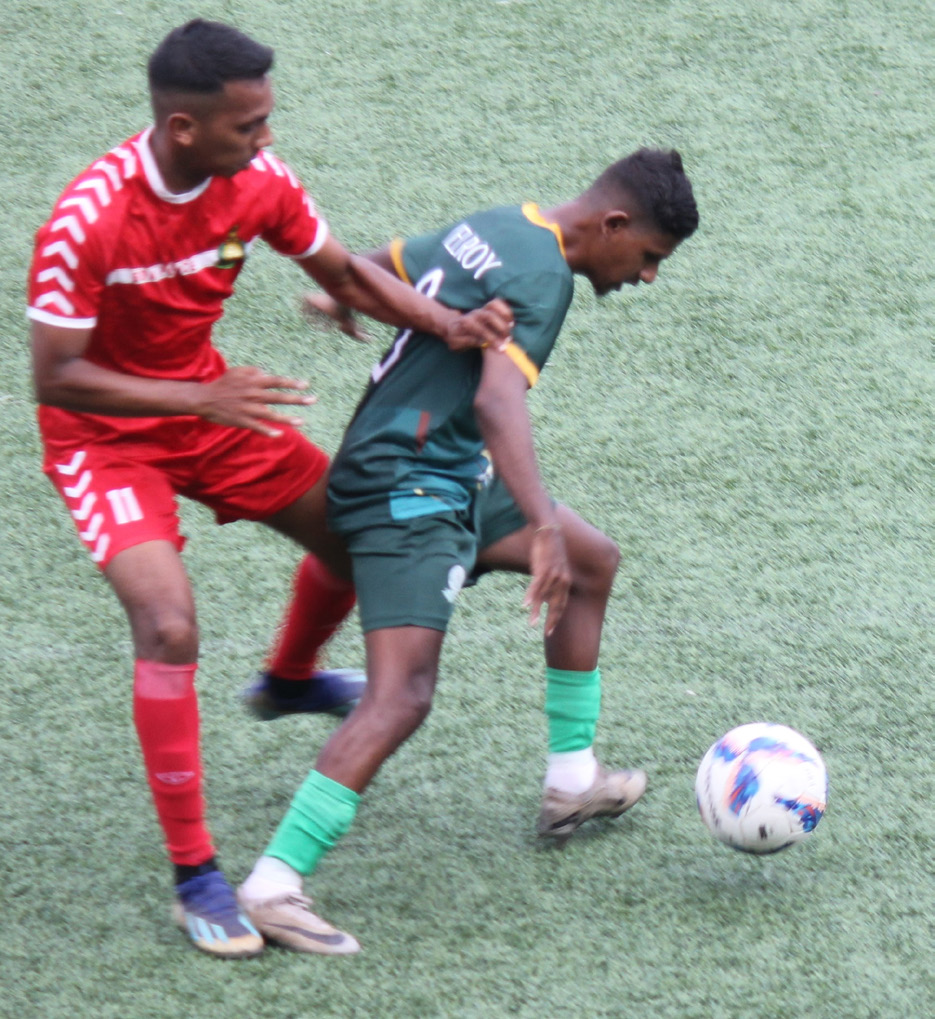 Pax of Nagoa SC fight gallantly
to register 3-1 victory