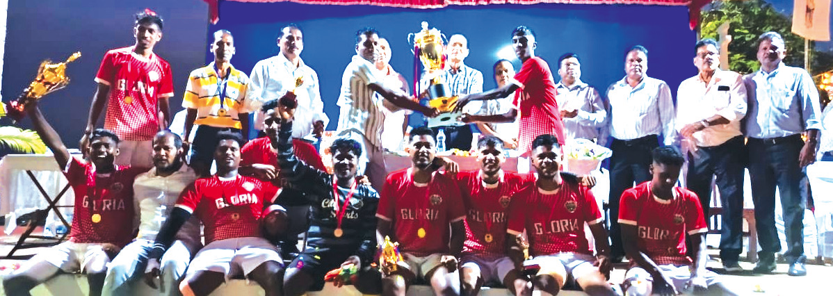 Hosts Our Lady of Gloria SC take home inter-ward football trophy