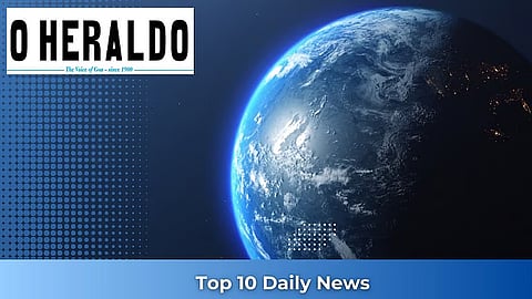 Daily10@Herald: Man gored to death in Majorda bull fight; IMD predicts widespread rain, thunderstorms