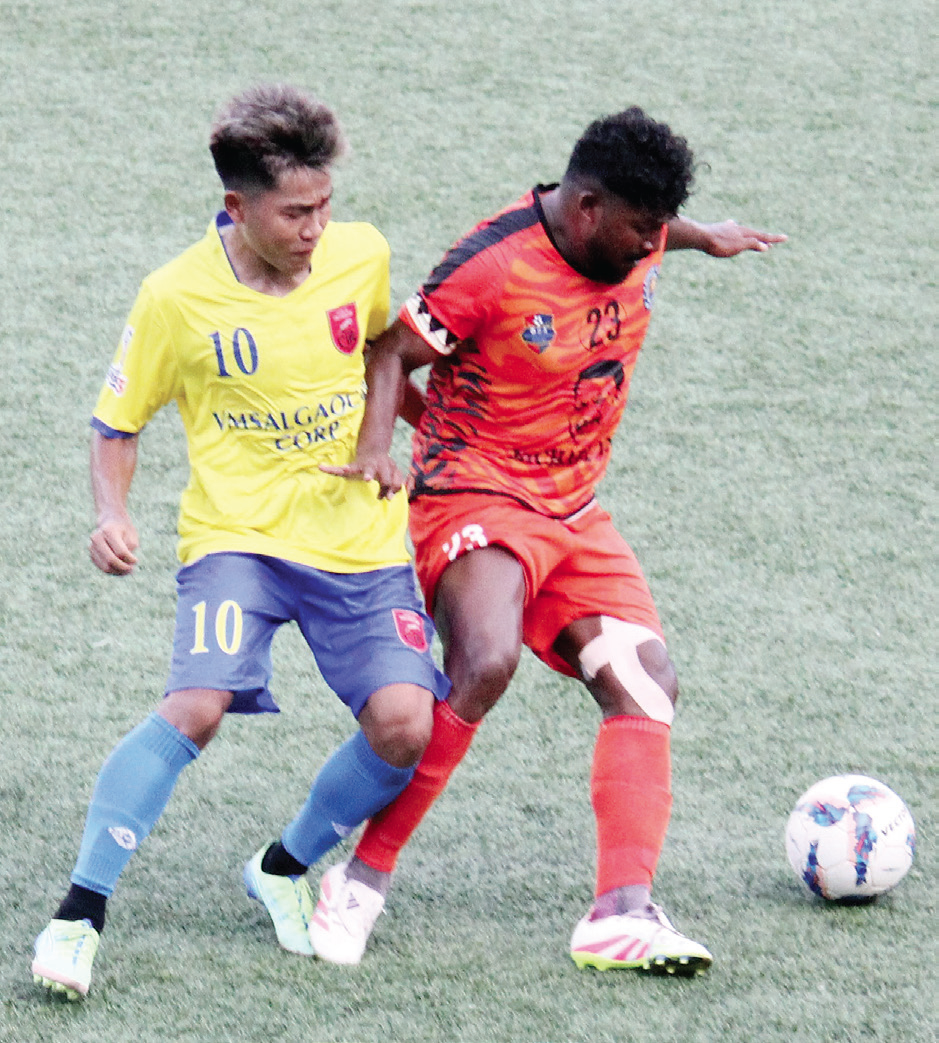 Clube de Salgaocar ease
past Bidesh XI in opener
