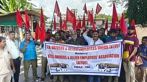 Kadamba Drivers Demand Equal Pay for Equal Work, Warn of Protest Over EV Driver Salary Disparity