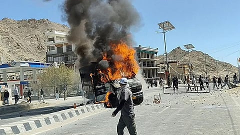 Curfew Imposed in Ladakh Following Violent Statehood Protests