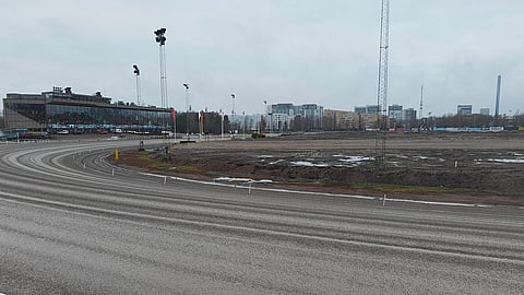 Vermo Areena joulukuussa.