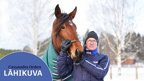 Tommi Ala-Nikkola osti Cassandra Ordenin Ypäjän huutokaupasta 1,5-vuotiaana.