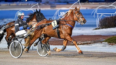 Kalistaja Kalle rattaillaan Juha Nurminen.