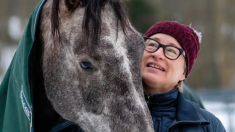 Katja Ståhl on monena monessa, ja tietenkin mukana myös Horse Show'ssa Messukeskuksessa.