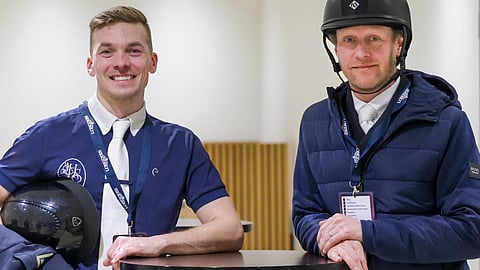 Ville Vaurio ja Mads Hendeliowitch.