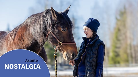 Mari Kolkkinen ja Asante ovat erottamaton kaksikko. Yhdessä koetut hetket ovat kullanarvoisia.
