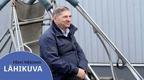 Kilpaa Olavi Nikkinen ei ole paljoa ajanut. ”Muutama lähtö omaksi iloksi ja toisten harmiksi”, Nikkinen luonnehtii.