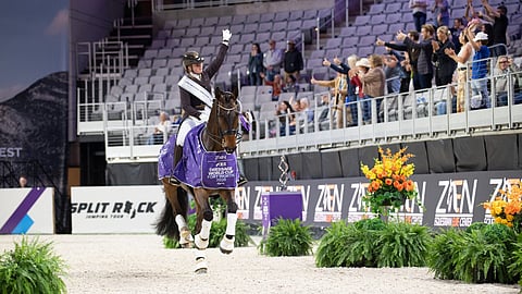 Iso-Britannian Becky Moody voitti Jägerbombilla GP:n, kuten odotettiinkin. Lauantaina ratsastetaan varsinainen maailmancupin osakilpailu, GP freestyle.