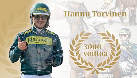 Hevosurheilu onnittelee Hannu Torvista tasaluvun täyttymisestä!