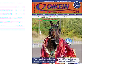 7 oikein -lehdessä julkaistaan kotimaan totoravien käsiohjelmasivut talviaikaan perjantaista keskiviikkoon sekä Ruotsin pääravien pääpelin kohdelähtöjen käsiohjelmasivut normaaliviikkoina torstaista maanantaihin. Tiistain ja keskiviikon käsiohjelmasivut Ruotsin pääpeliin tulevat ladattavaksi verkosta.