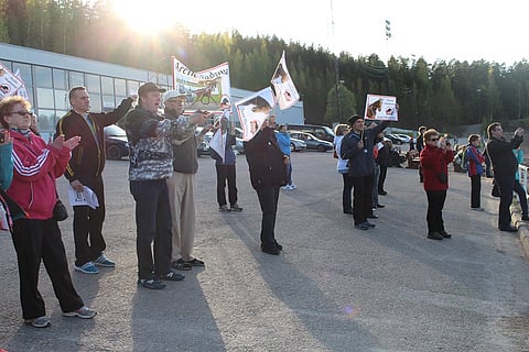 Sunnuntaina Teivossa liehuvat jälleen liput Madonnalle.