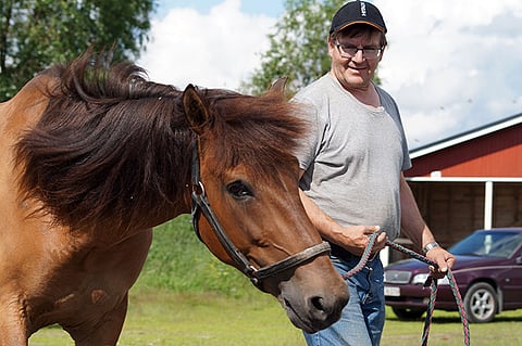 Heikki Karjula tähtää Martsan kanssa kotiratansa Ylivieskan Helätin-ajoon.