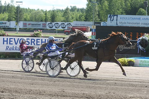 Jokivarren Kunkku ja Säihkeen Säpinä tekivät Suur-Hollola-Ajosta kaikkien aikojen vauhtijuhlan.