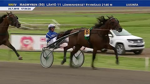 Jorma Kontio voitti Hagmyrenissä Listas Rafikilla.