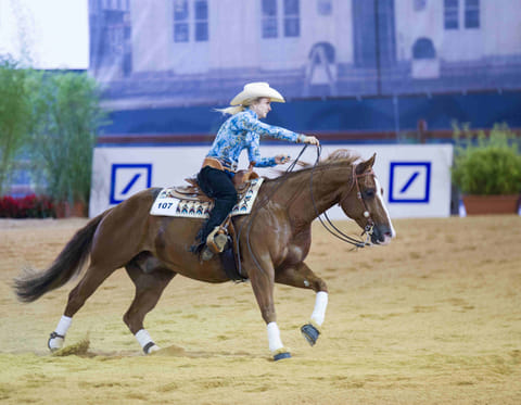 Maria Astikainen ja Whiz n Einstein.