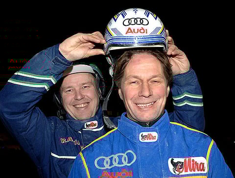 Nurmos-Kontio -kaksikko oli vauhdissa myös Färjestadissa. Kuva: HU arkisto