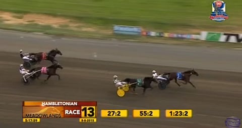 Pinkman ja Brian Sears voittivat Hambletonianin 2015.