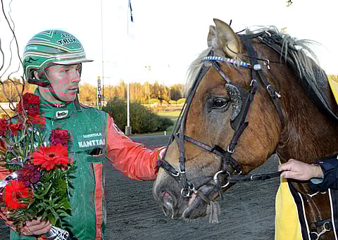 Matkalla maineeseen: Antti Tupamäki, 27, ja Polara, 5.