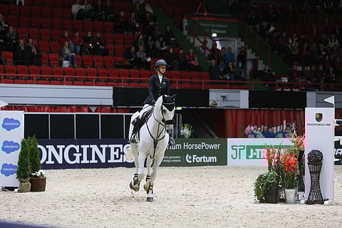 Anna-Julia Kontio jatkaa maailmancup -kiertuettaan Italiassa.