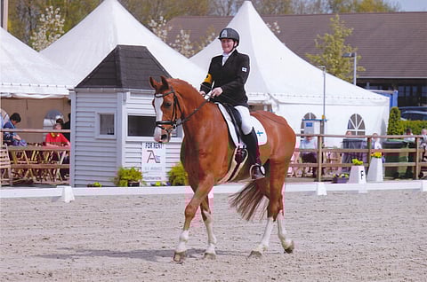 Katja Karjalainen ja Dr Doolittle.