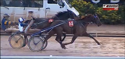 Antoine Wiels iloitsi Pike Riverin voittojuoksustya Nizzassa.