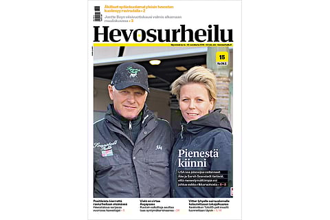 Åke Svanstedt nousussa rikkaruohoepisodin jälkeen