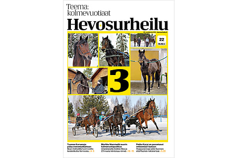 Kolmevuotisnumero on ilmestynyt