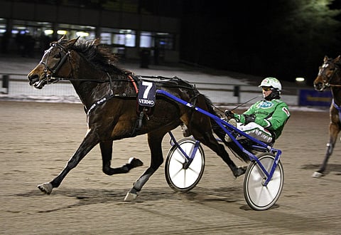 Ari Moilanen pääsi nauttimaan vauhdin hurmaa Ratu Royalen rattailla.