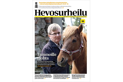 Kuukauden henkilö Antti Karhila: ”Kasvattajakruunu suomenhevosille”
