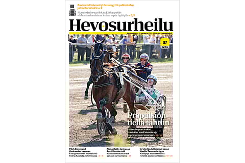 Kannen kuvassa Finlandia-ajon voittaja Propulsion.